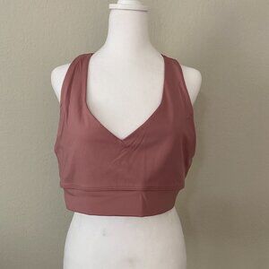 New Balance Athletica Purpleish/Pink Sports Bra - Size XXL